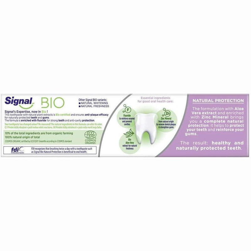 Signal Bio Natural Protection Toothpaste, 75 ml - Med7 Online
