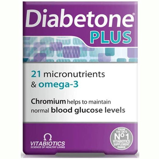 Vitabiotics Diabetone Plus, 56 Tablets/Capsules - Med7 Online