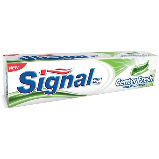 Signal Toothpaste Center Fresh Green, 120ml - Med7 Online