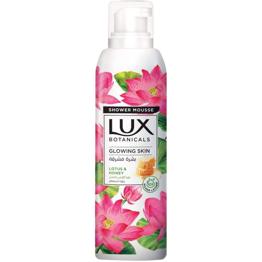 Lux Aerosol Foam Glowing Skin Lotus & Honey 200ml - Shower mousse - Med7 Online