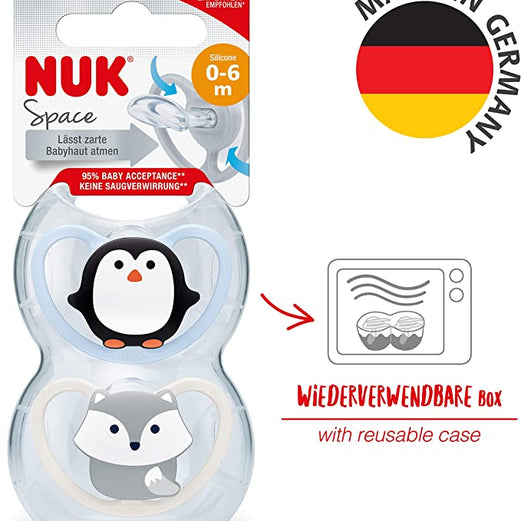 NUK SOOTHER SPACE 0-6M