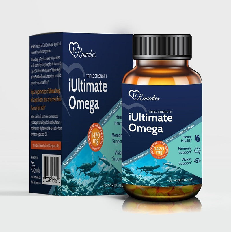 iRemedies iUltimate Omega 60s Capsules - Med7 Online