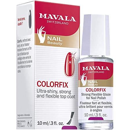 Mavala Colorfix Strong Flexible Top Coat for Nails, 0.3 Ounce 10ML