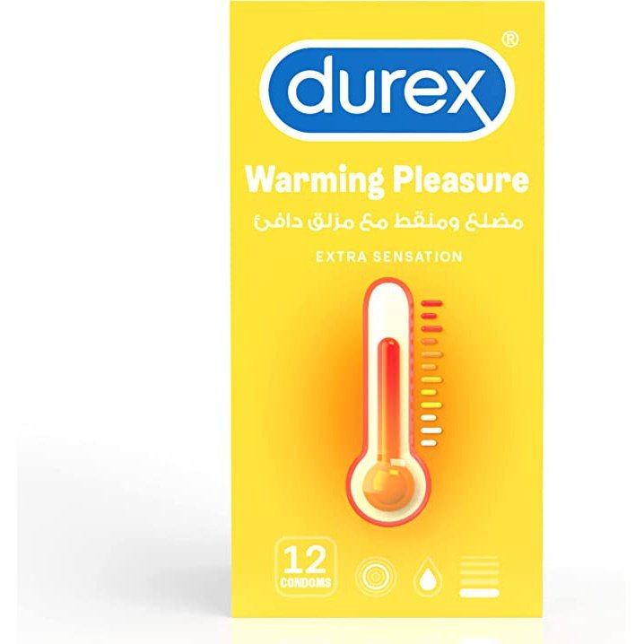 Durex Warming Pleasure Condoms 12pcs - Med7 Online
