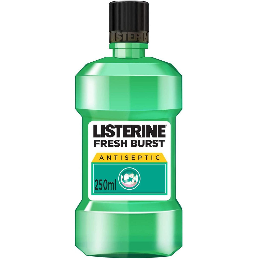 Listerine Mouthwash, Fresh Burst, 250ml - Med7 Online