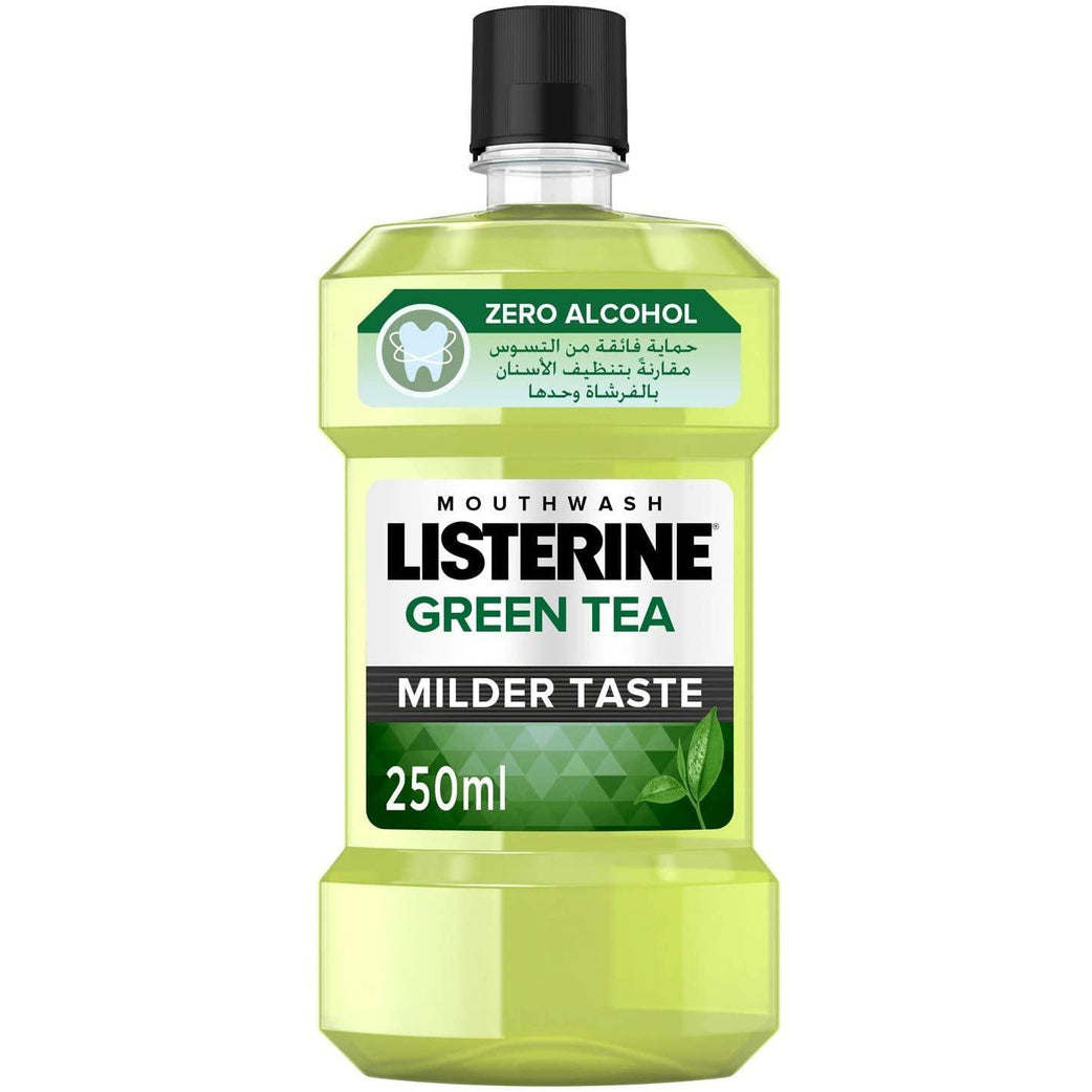 Listerine Breath Freshening Mouthwash Green Tea 250ml - Med7 Online