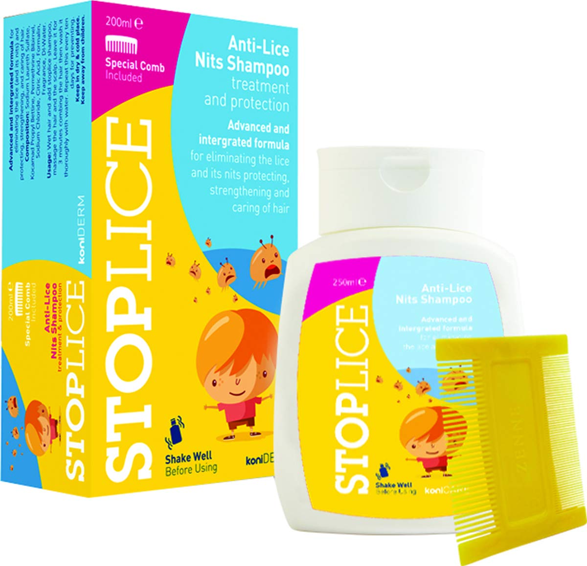 Stoplice Anti Lice Nits Shampoo 250ml