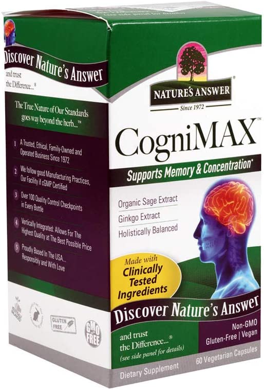 Nature's Answer - Cognimax  60's