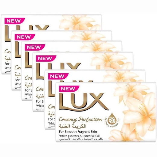 Lux Bar Soap Creamy Perfection, 170g - (Pack of 6) - Med7 Online