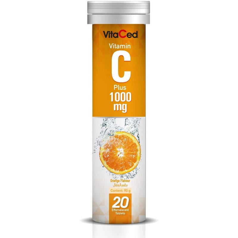 VitaCed Vitamin C Plus 1000 MG Effervescent 20s - Med7 Online