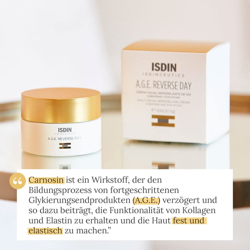 ISDIN Isdinceutics A.G.E Reverse Anti-ageing Facial Treatment with Triple Action (50ml) - Med7 Online