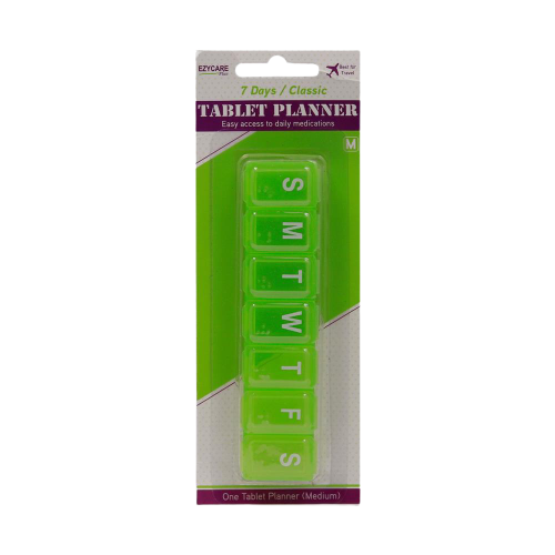 Ezycare 7 days classic tablet planner medium(M) - Med7 Online