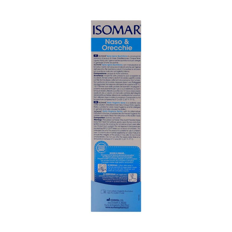 ISOMAR nose & ears daily hygiene spray 100ml - Med7 Online