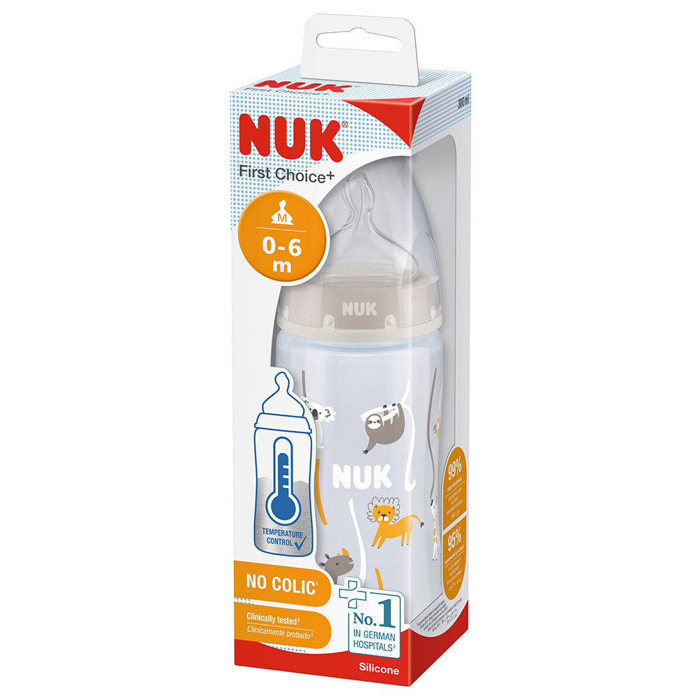 NUK - First Choice+ Baby Bottle - 300ml - 0-6M
