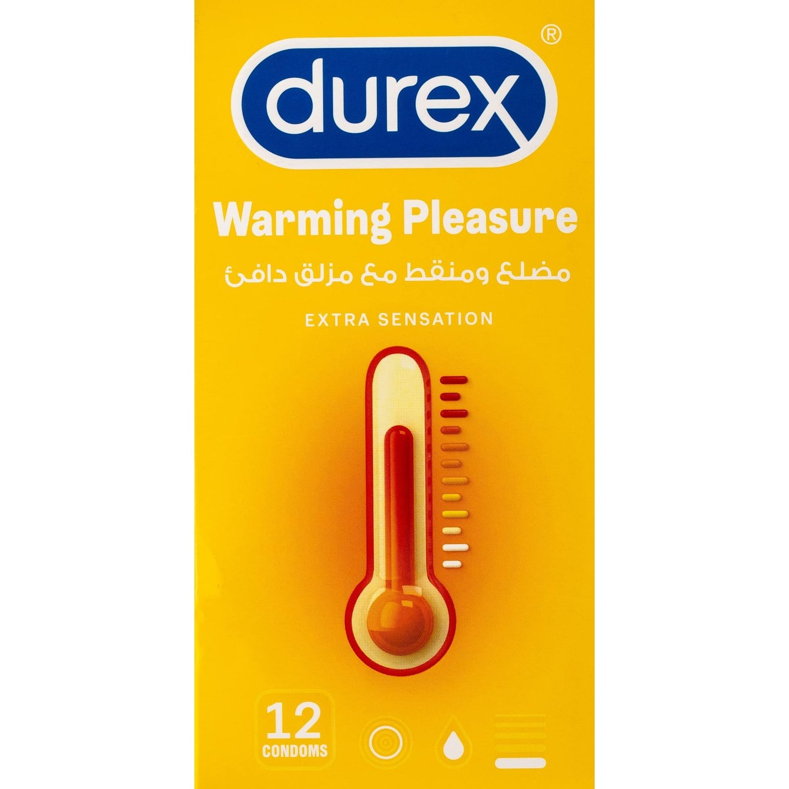 Durex Warming Pleasure Condoms 12pcs - Med7 Online