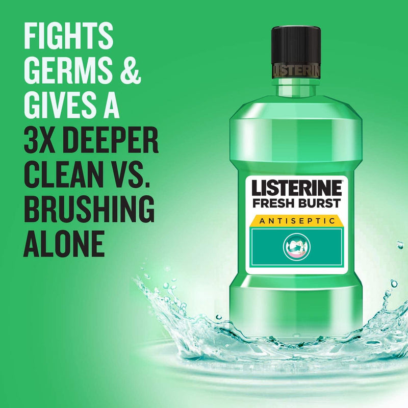 Listerine Mouthwash, Fresh Burst, 250ml - Med7 Online