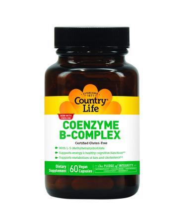 Country Life Coenzyme B-Complx 60 Caps