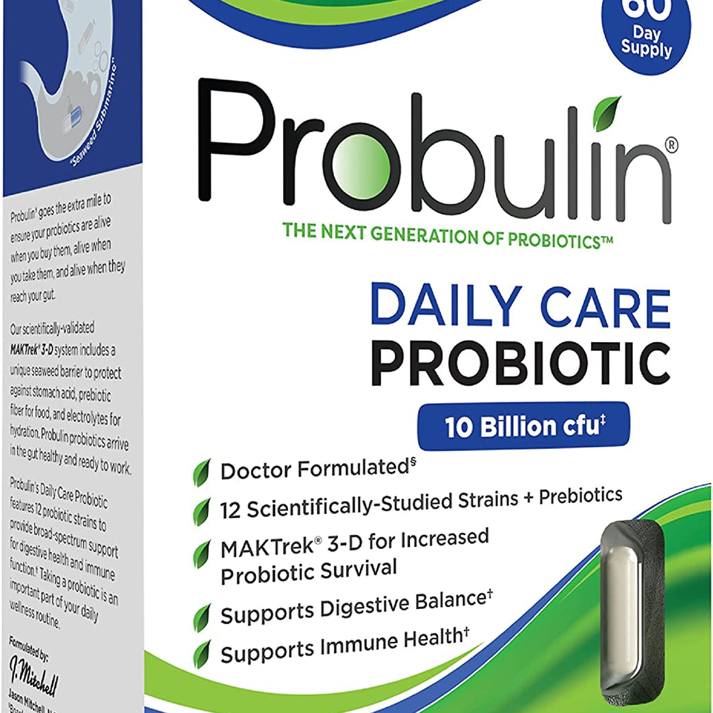 Probulin Daily Care Probiotic Capsules 60'S