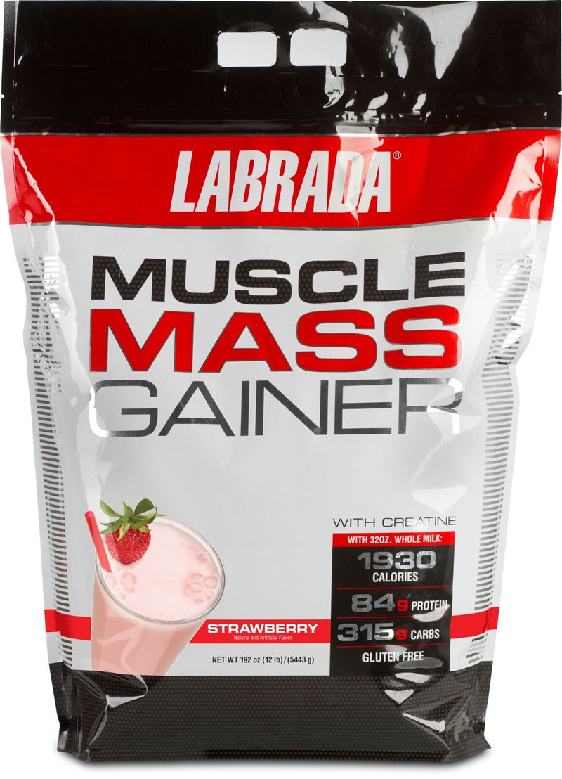 Labrada MUSCLE MASS GAINER 12LB Multiple Flavours