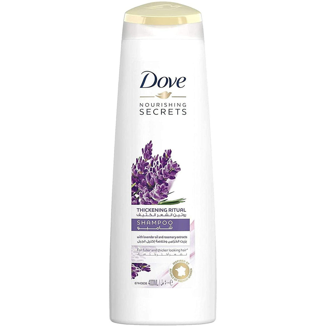 Dove Thickening Ritual Shampoo Lavender, 400ml - Med7 Online