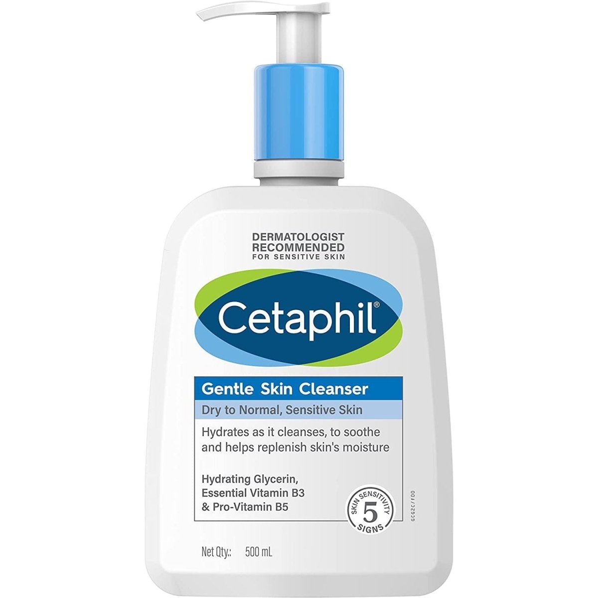 CETAPHIL GENTLE SKIN CLEANSER WITH PUMP 500ML