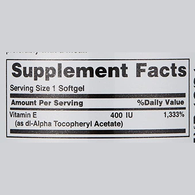 Natures Bounty E-400 Iu 100 Softgels - Med7 Online