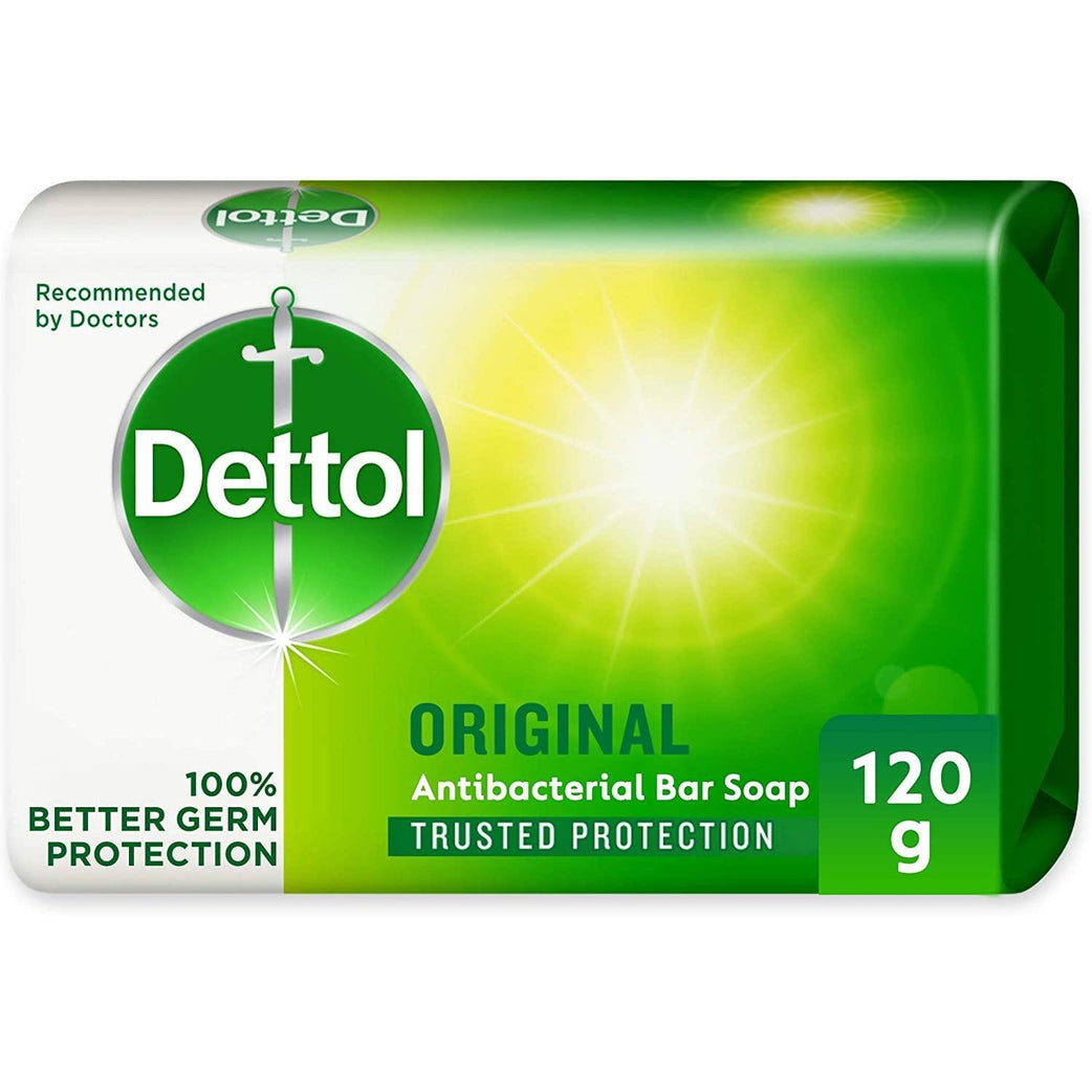 Dettol Original Anti-Bacterial Bar Soap 120g - Pine - Med7 Online