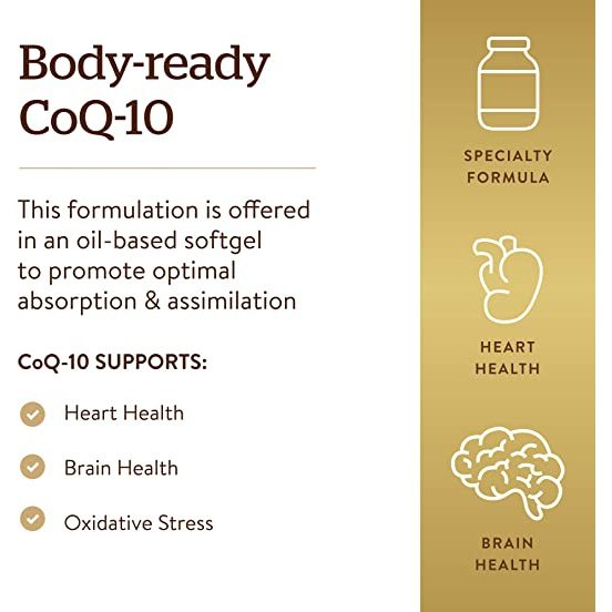 SOLGAR Megasorb CoQ-10 Dietary Supplement, 600mg, 30 Softgels - Med7 Online