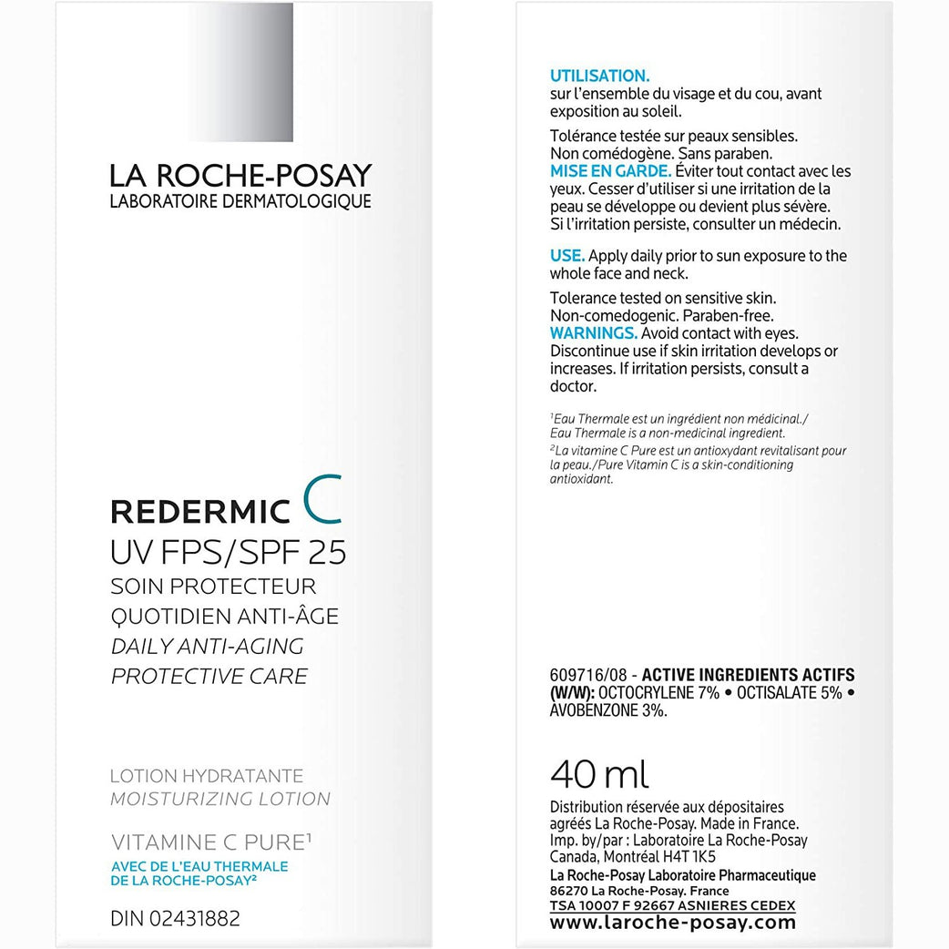 La Roche Posay Redermic C UV SPF 25 40ml/1.35oz - Med7 Online
