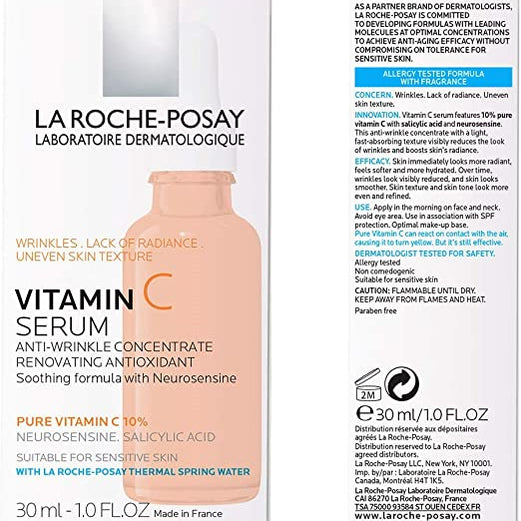 LA ROCHE POSAY PURE VITAMIN C10 SERUM 30ML