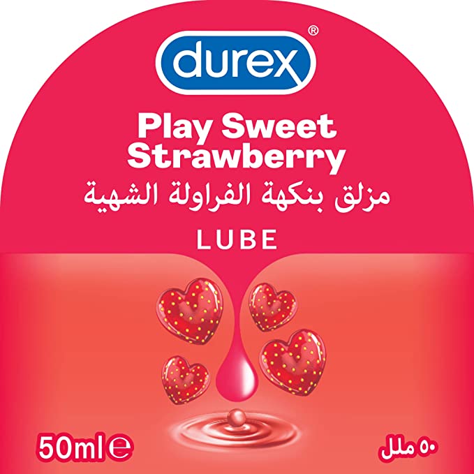 Durex Play Sweet Strawberry Lube - 50Ml Gel - Med7 Online