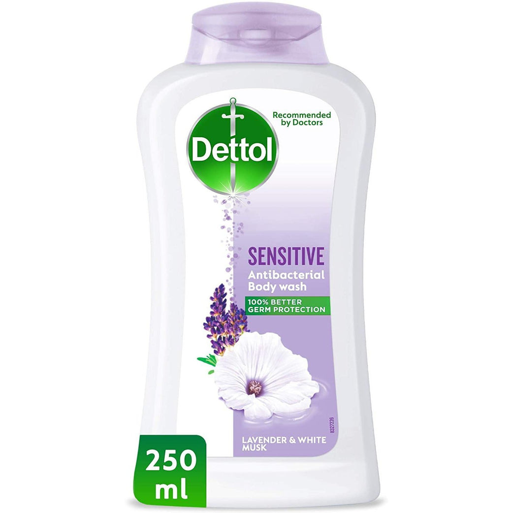 Dettol Sensitive Anti-Bacterial Body Wash 250ml - Med7 Online