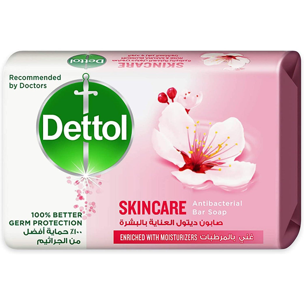 Dettol Skincare Anti-Bacterial Bar Soap - Rose & Blossom - Med7 Online