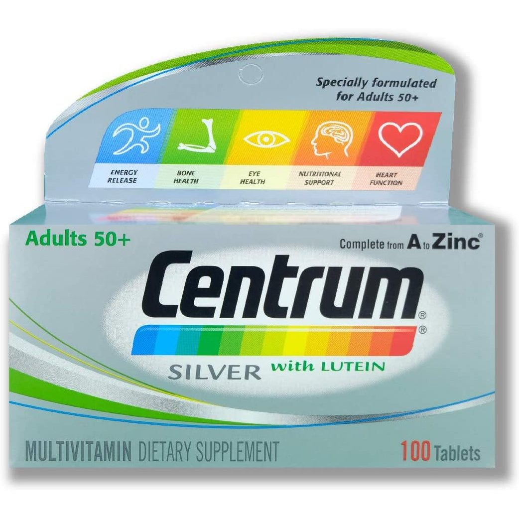 Centrum Silver Tablets - Multiple Sizes - Med7 Online