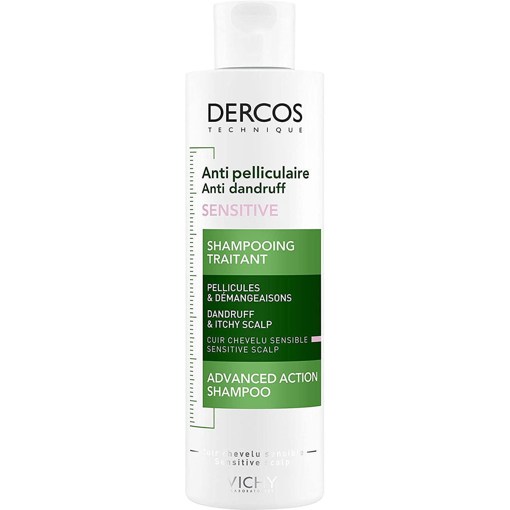 Vichy Dercos Anti-Dandruff Shampoo for Sensitive Scalp, 200 ml - Med7 Online