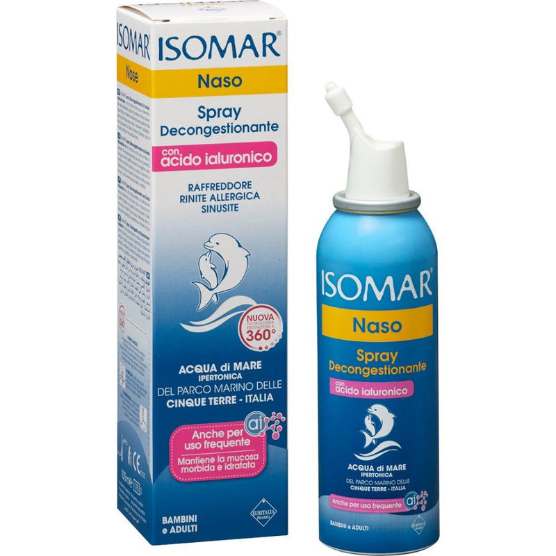 ISOMAR nose decongestant spray with hyaluronic acid 100ml - Med7 Online