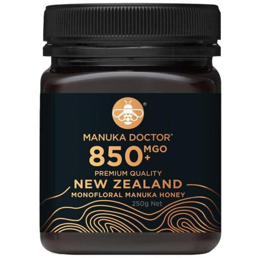 Manuka doctor mgo 850+ monofloral manuka honey 250g - Med7 Online