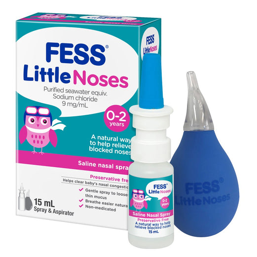 Fess Little Noses Saline Nasal Spray 15 mL