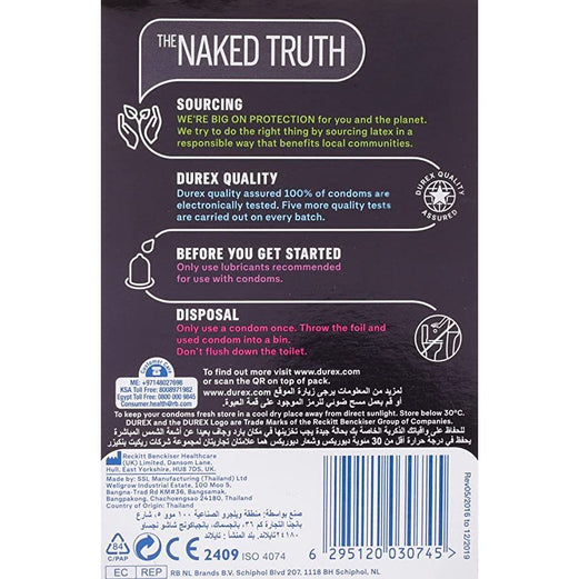 Durex Extended Pleasure Condoms - Med7 Online