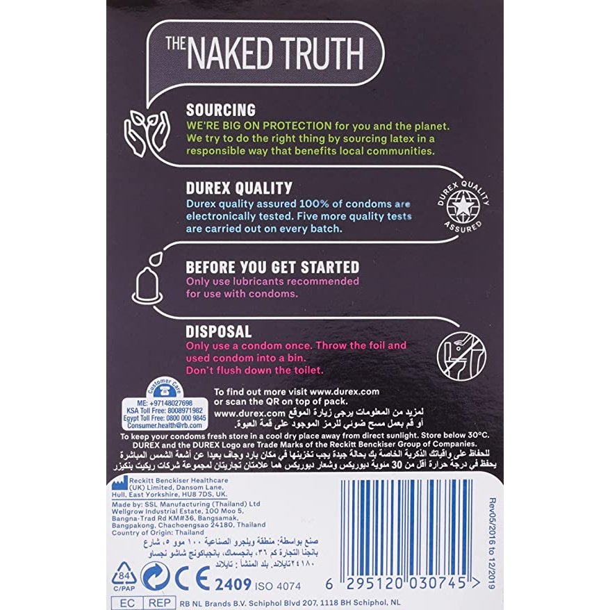 Durex Extended Pleasure Condoms - Med7 Online