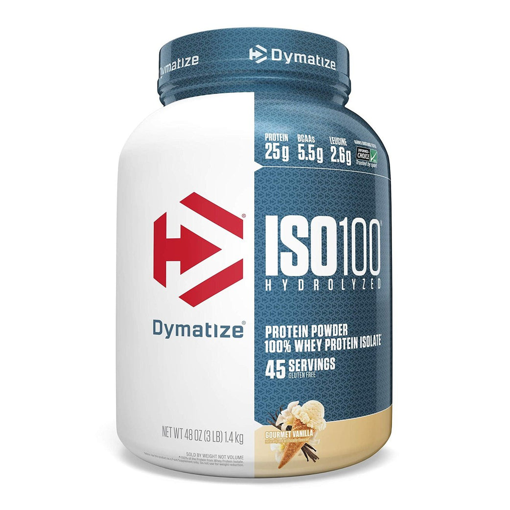 Dymatize ISO 100 Protein 3 LB VANILLA