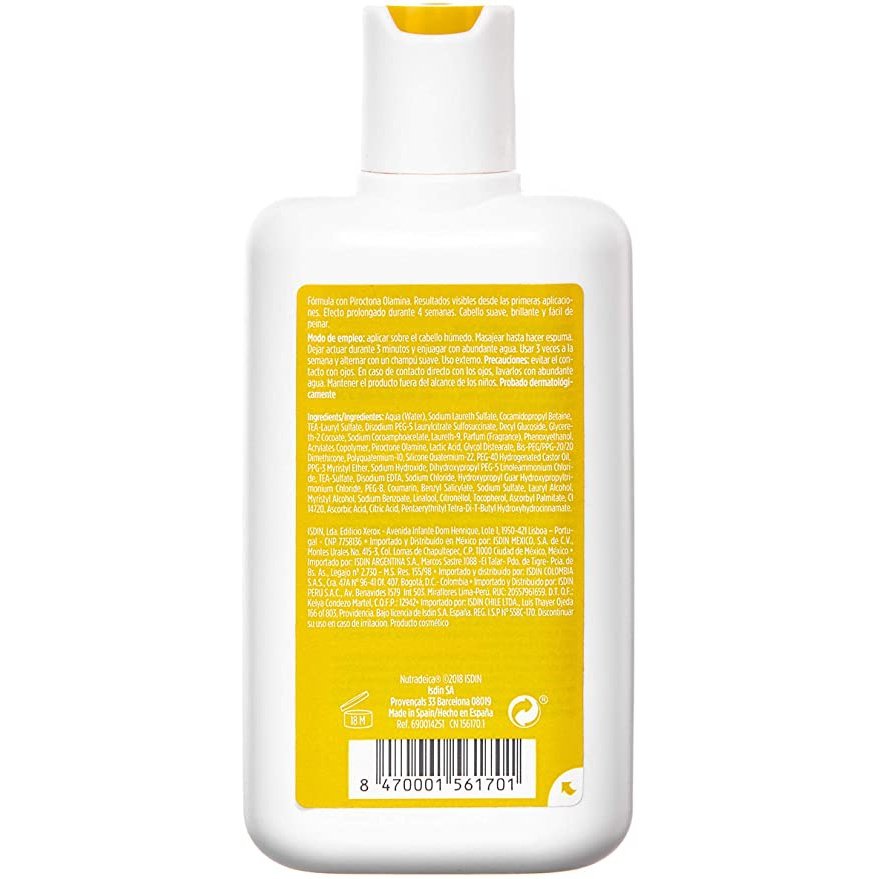 Isdin Nutradeica Dry Anti-Dandruff Shampoo, Reduces Dandruff and Relieves Hair Itch 1 x 200 ml - Med7 Online