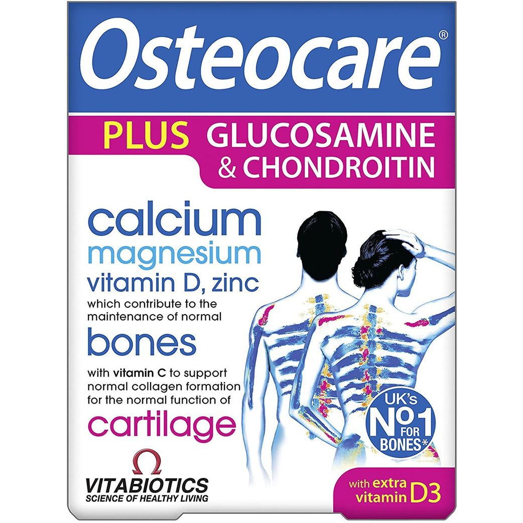 Vitabiotics Osteocare with Glucosamine and Chondroitin - 60 Tabs