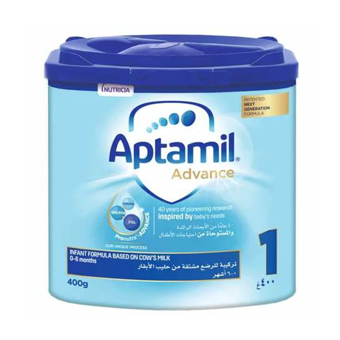 Aptamil Advance Stage 1 Infant Formula Milk, 400g & 900g