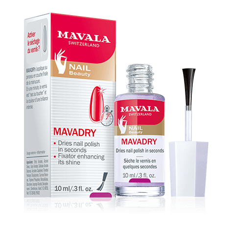 MAVALA TOP COAT Mavadry (Mavadry Dries nail polish. Top coat enhancing its shine).