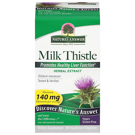 Nature's Answer Milk Thistle 140 mg - 60s