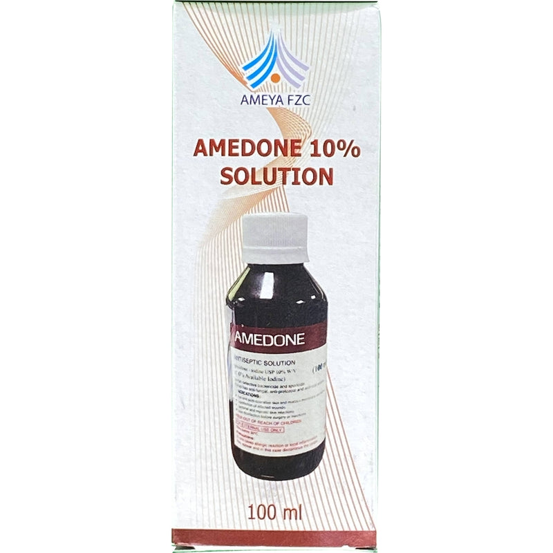 Ameya Amedone Antiseptic Solution, 100 ml - Med7 Online