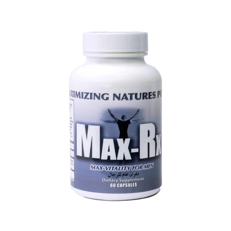 Max-Rx Max Vitality For Men 60 Capsules - Med7 Online