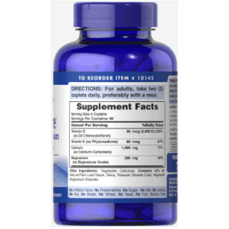 Puritan's Pride Bone Care 120s - Med7 Online