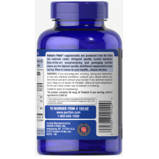 Puritan's Pride Bone Care 120s - Med7 Online
